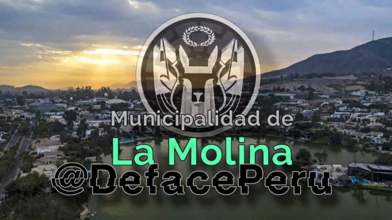 Filtración de Datos: Leak Municipalidad "La Molina"